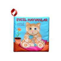 Tox Evcil Hayvanlar Sessiz Kumaş Kitap T110 - Bez Kitap , Eğitici
