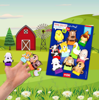 Tox Evcil Hayvanlar 10 Parça Parmak Kukla , Eğitici Oyuncak T771 Tox Evcil Hayvanlar 10 Parça Parmak Kukla , Eğitici Oyuncak T771