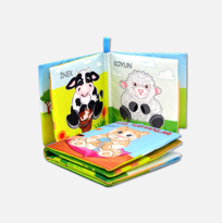 Tox Evcil Hayvanlar Sessiz Kumaş Kitap T110 - Bez Kitap , Eğitici