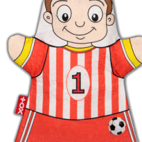 Tox Futbolcu Meslekler Keçe El Kukla T322 , Eğitici Oyuncak