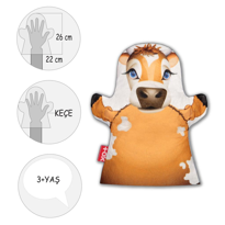 Tox İnek Evcil Hayvanlar Keçe El Kukla T318 , Eğitici Oyuncak Tox İnek Evcil Hayvanlar Keçe El Kukla T318 , Eğitici Oyuncak