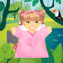 Tox Kız Aile Bireyleri Keçe El Kukla T334 , Eğitici Oyuncak Tox Kız Aile Bireyleri Keçe El Kukla T334 , Eğitici Oyuncak