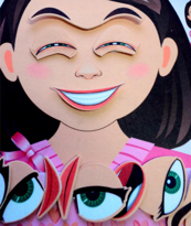 Ada Detox Tox ( Kız ) Duyguları Öğreniyorum Keçe Cırtlı Aktivite Sayfası - 