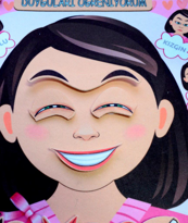 Ada Detox Tox ( Kız ) Duyguları Öğreniyorum Keçe Cırtlı Aktivite Sayfası - 