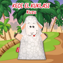 Tox Kuzu Evcil Hayvanlar Keçe El Kukla T320 , Eğitici Oyuncak