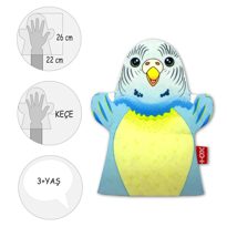 Tox Muhabbet Kuşu Evcil Hayvanlar Keçe El Kukla T312 , Eğitici Oy Tox Muhabbet Kuşu Evcil Hayvanlar Keçe El Kukla T312 , Eğitici Oy