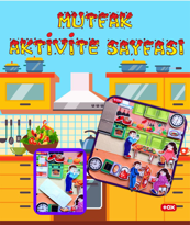 Ada Detox Tox ( Mutfak ) Keçe Cırtlı Aktivite Sayfası - Çocuk Etkinlik , Eğ Ada Detox Tox ( Mutfak ) Keçe Cırtlı Aktivite Sayfası - Çocuk Etkinlik , Eğ