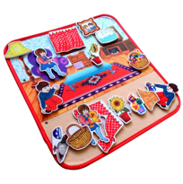 Ada Detox Tox ( Oturma Odası ) Keçe Cırtlı Aktivite Sayfası - Çocuk Etkinli