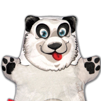 Tox Panda Vahşi Hayvanlar Keçe El Kukla T128 , Eğitici Oyuncak