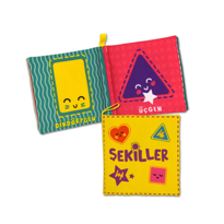 Tox Şekiller Kumaş Sessiz Kitap T395 - Bez Kitap , Eğitici Oyunca Tox Şekiller Kumaş Sessiz Kitap T395 - Bez Kitap , Eğitici Oyunca
