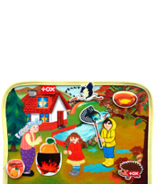 Ada Detox Tox ( Sonbahar ) Keçe Cırtlı Aktivite Sayfası - Çocuk Etkinlik , 