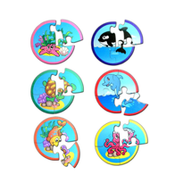 Ada Detox Tox Su Canlıları 2+ Keçe Yapboz - Puzzle T001