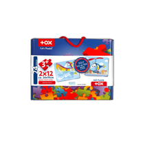 Ada Detox Tox Tekne Helikopter 3+ Keçe Yapboz - 3 Yaş Puzzle T005