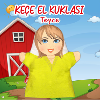 Tox Teyze Aile Bireyleri Keçe El Kukla T339 , Eğitici Oyuncak