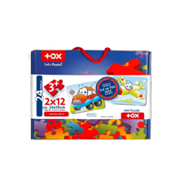 Ada Detox Tox Uçak Araba 3+ Keçe Yapboz - 3 Yaş Puzzle T004 Ada Detox Tox Uçak Araba 3+ Keçe Yapboz - 3 Yaş Puzzle T004