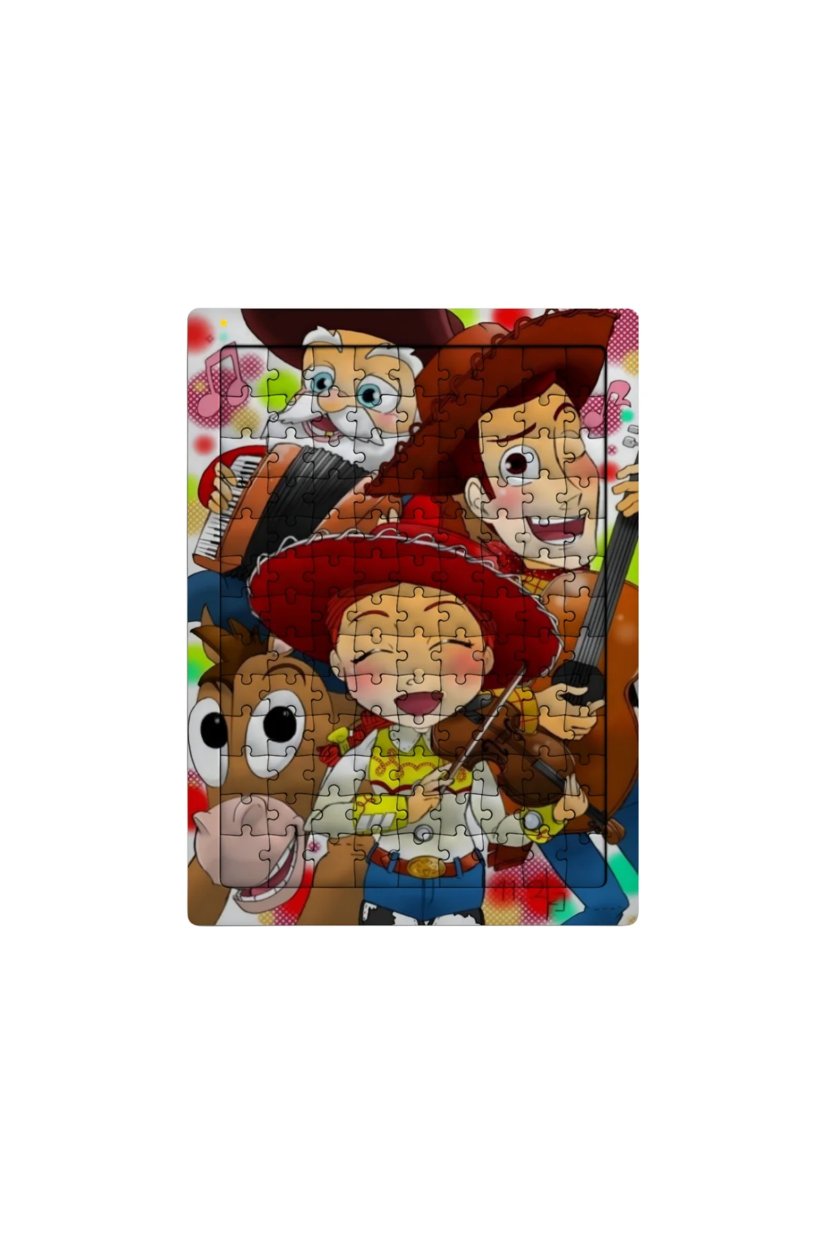 Toy Story 99 Parça Ayaklı Puzzle – Dekoratif Çocuk Yapbozu 001