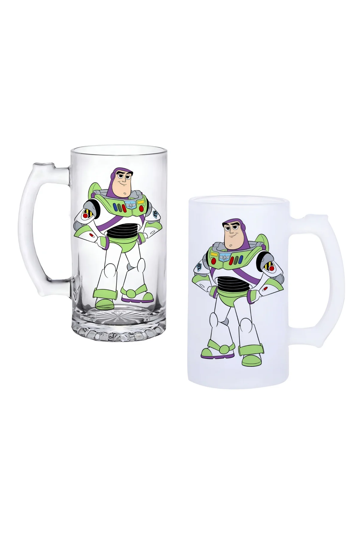 Toy Story Kulplu Bira Bardağı Buzlu veya Şeffaf Seçenekli 0232