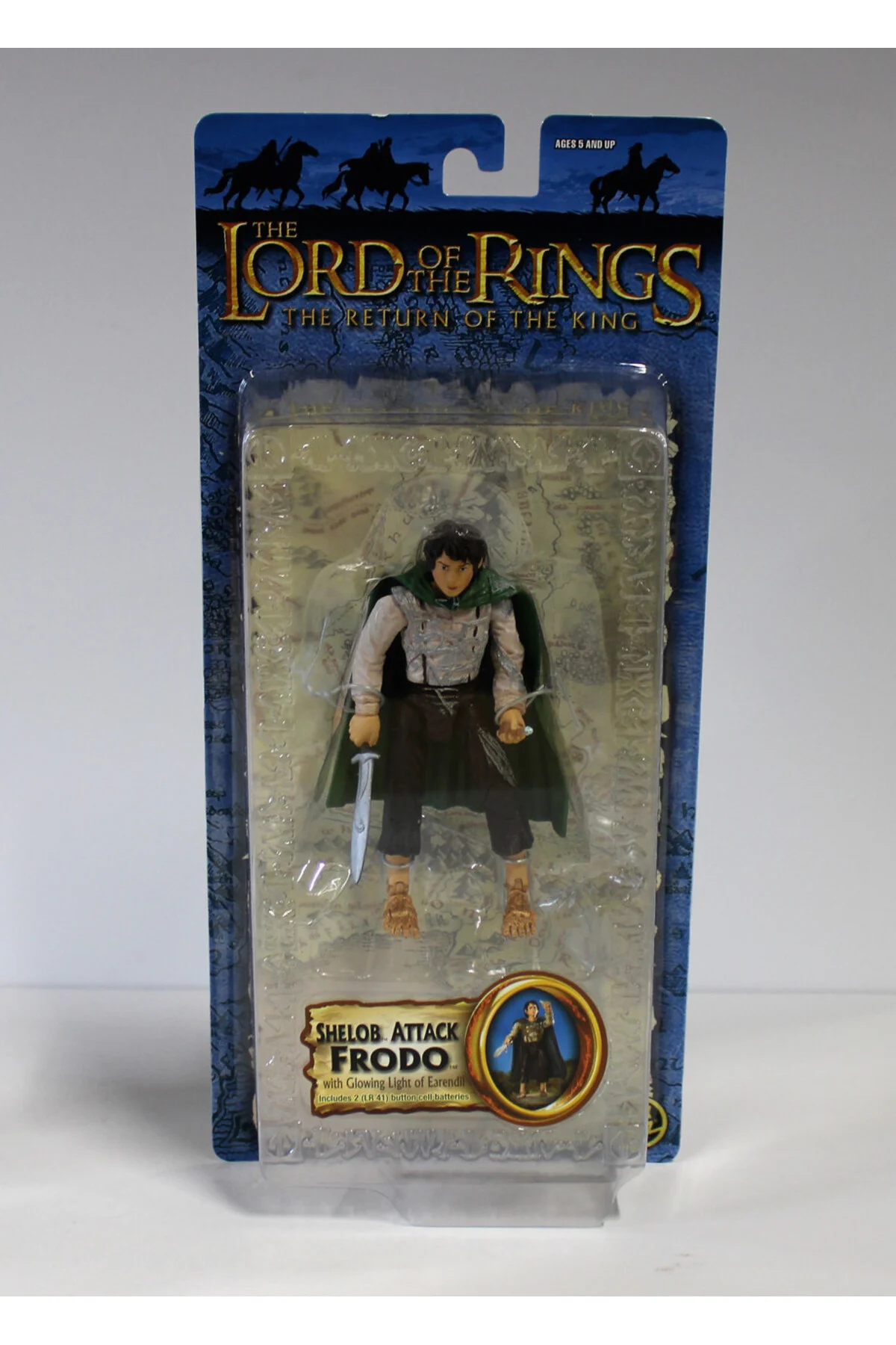 ToyBiz Lord of the Rings Shelob Attack Frodo Action Figure
