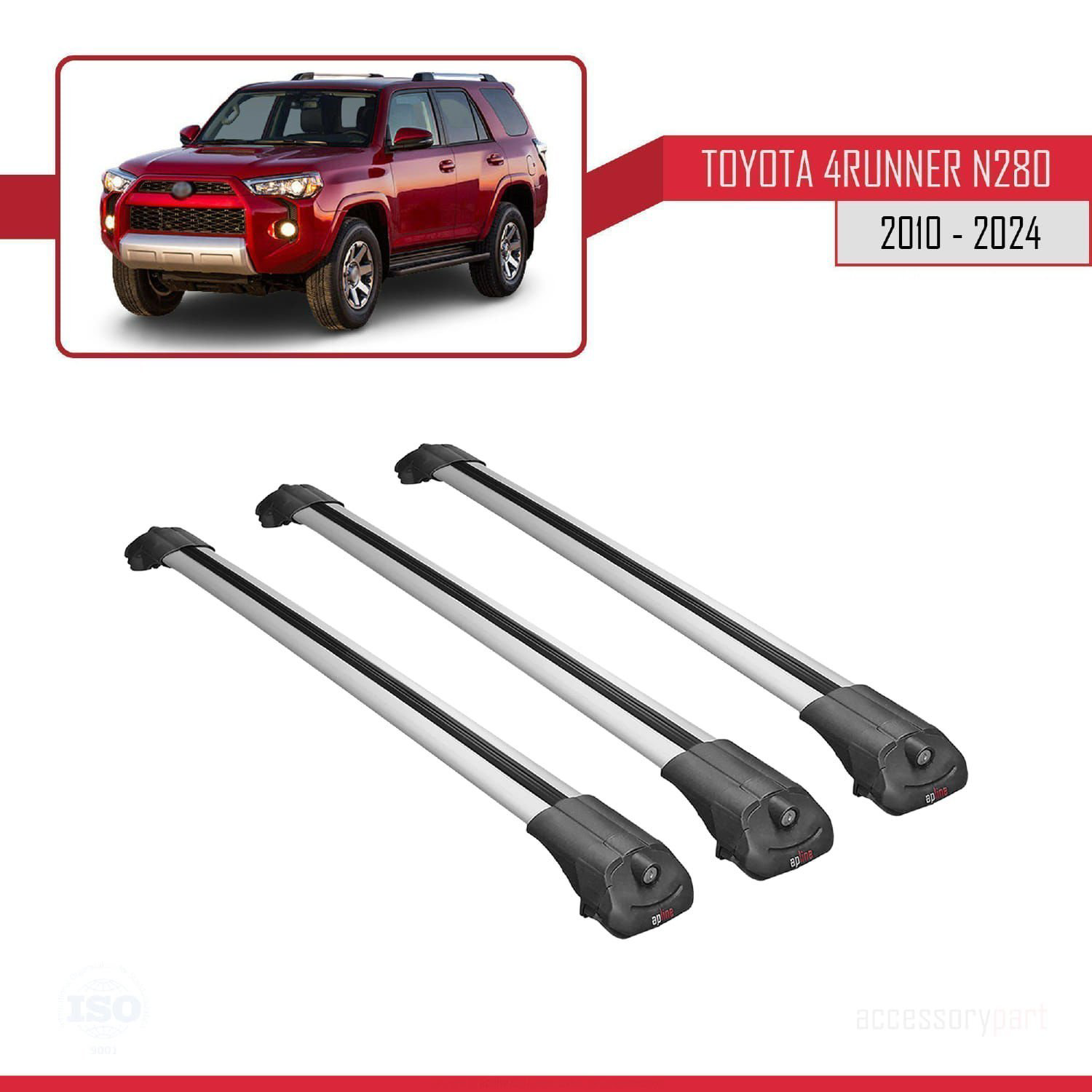Toyota 4Runner (N280) 2010 ve Sonrası ile uyumlu ACE-1 Ara Atkı T