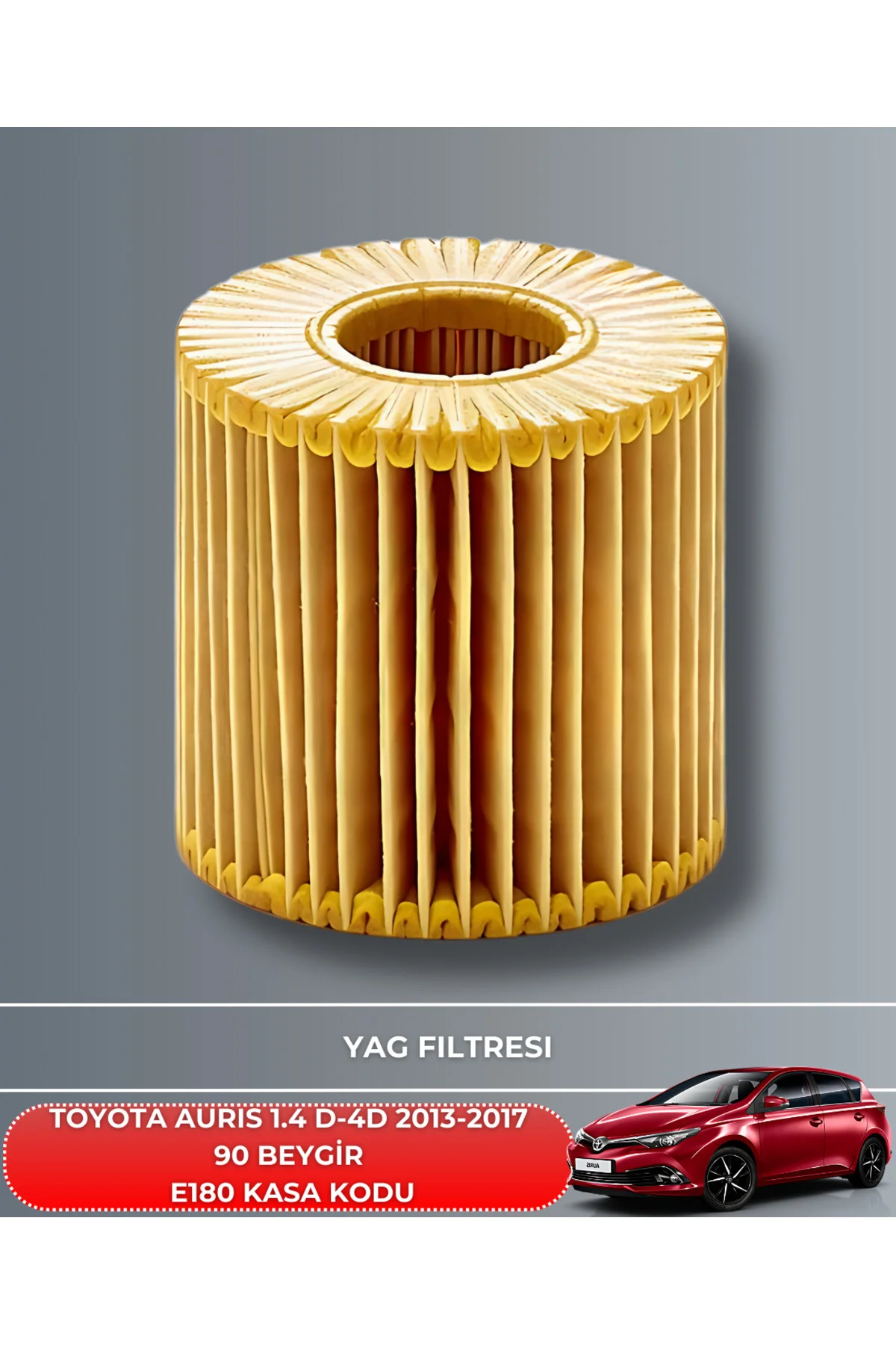 TOYOTA AURIS 1.4 D-4D 2013-2017 90 BEYGİR HAVA YAĞ POLEN FİLTRE B