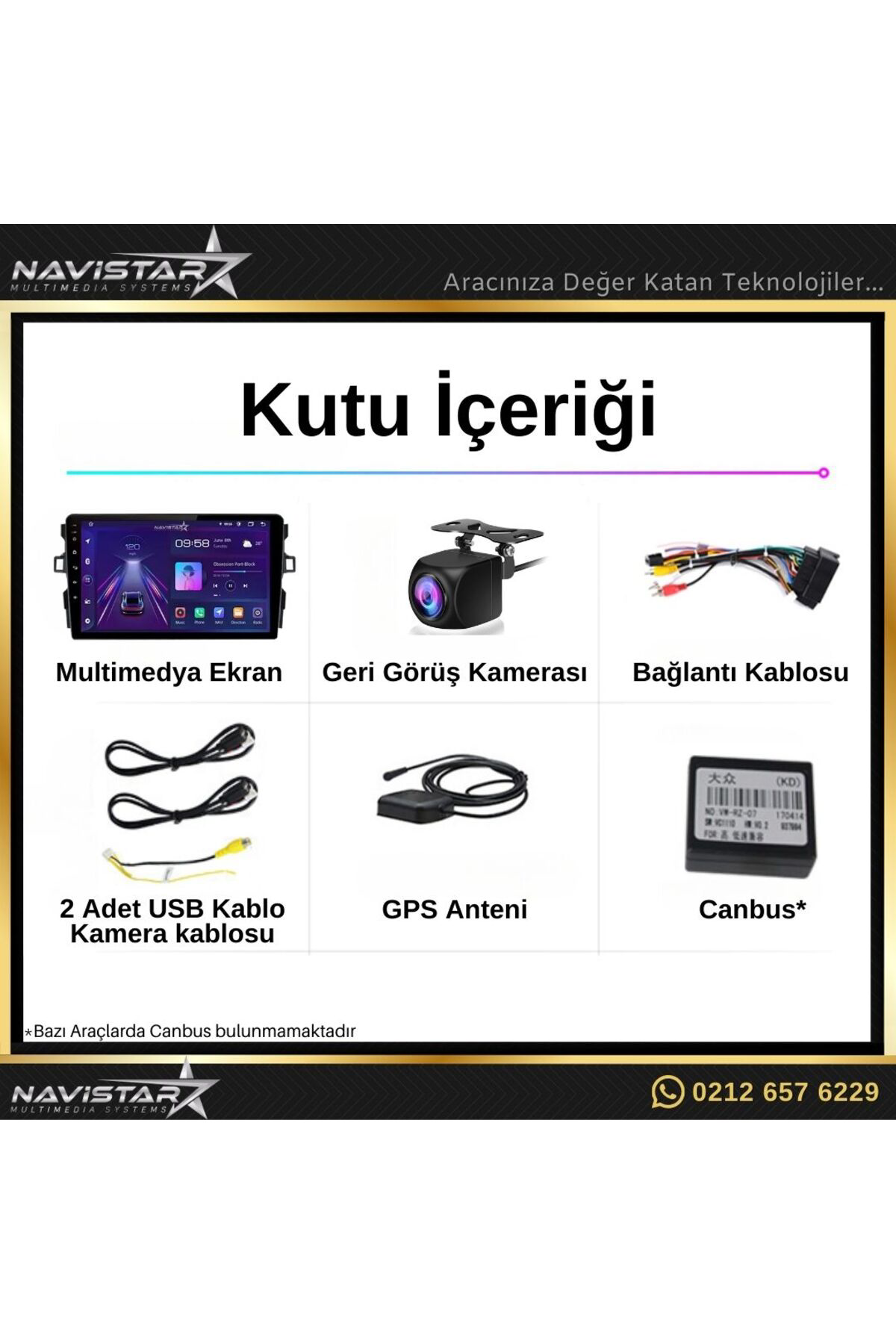 Toyota Auris 2006-2012 Model 2 64gb Android 13 Kablosuz Carplay N