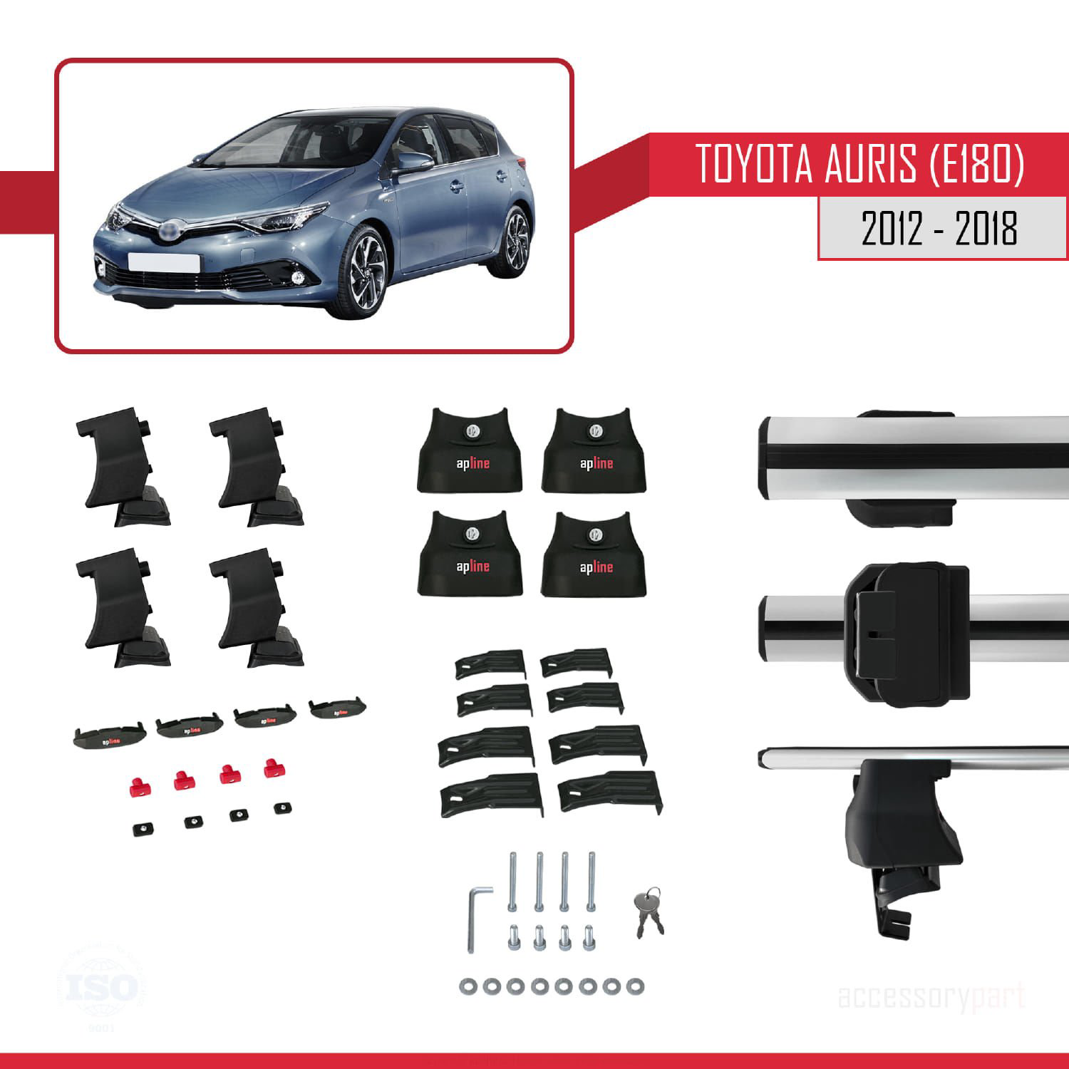 Toyota Auris / Corolla (E180) 2012-2018 Arası ile uyumlu ACE-4 Ar