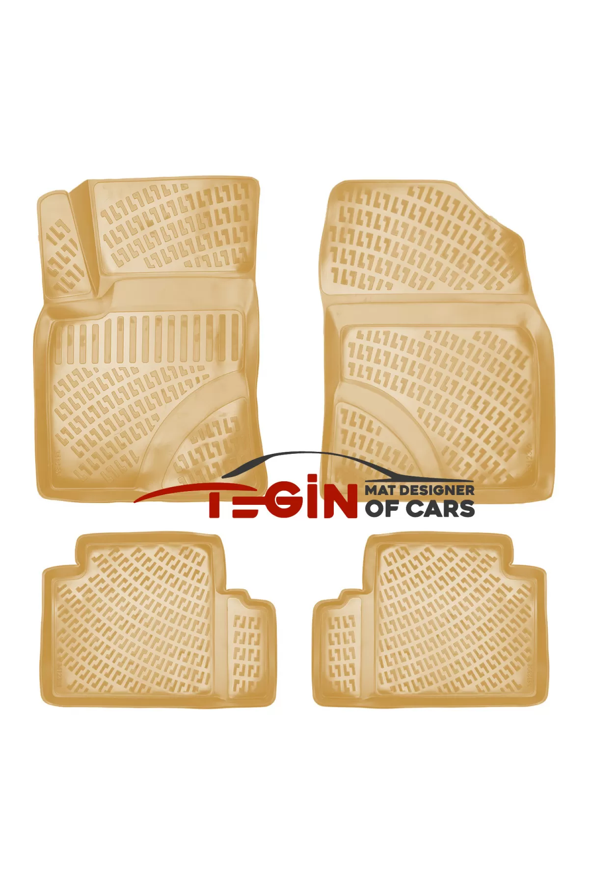 Toyota Avensis 2010 Bagaj Havuzu + Bej 3D Paspas