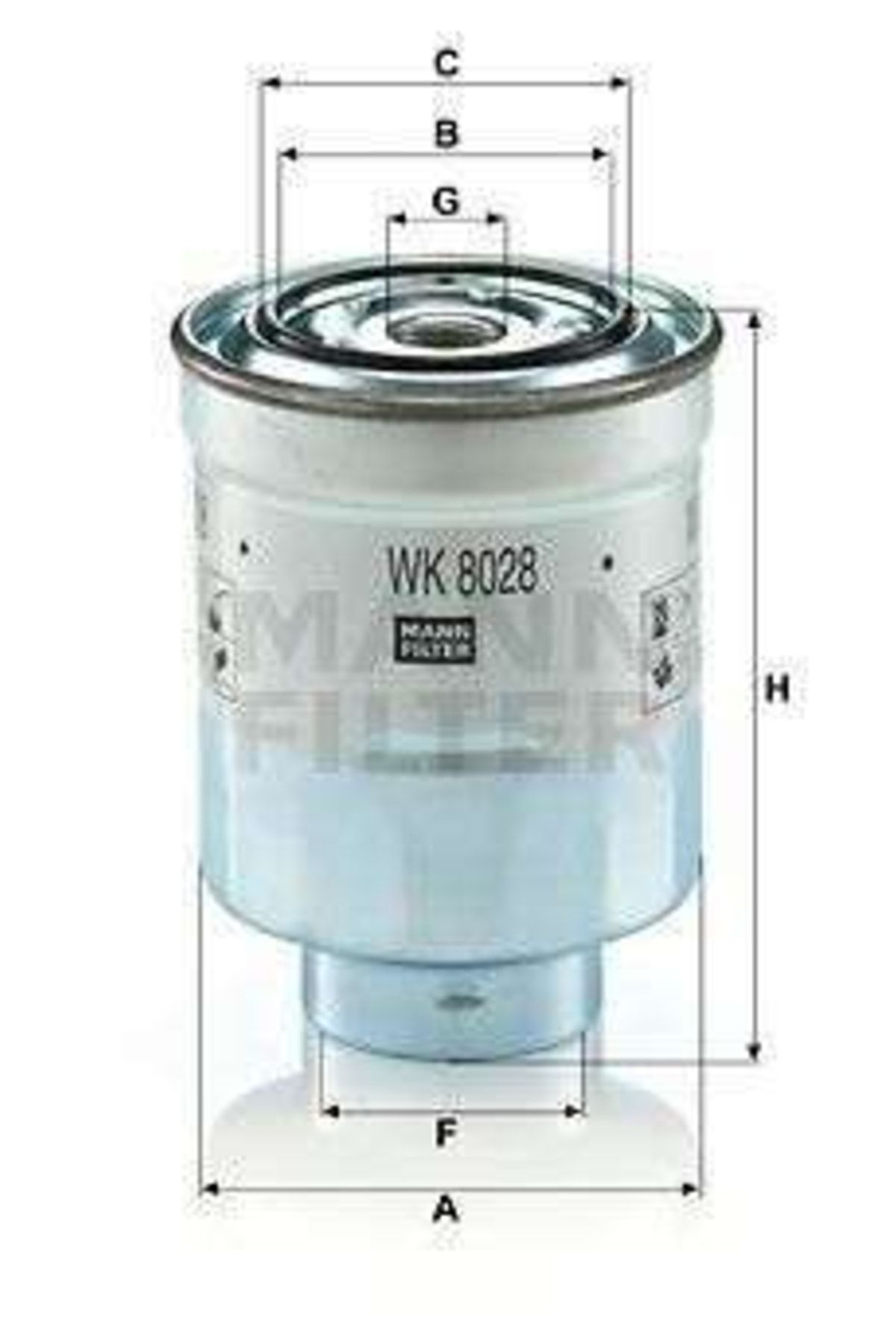 Toyota Corolla 1.4 D4D Dizel Mann Filtre Bakım Seti 2010-2018 Hav