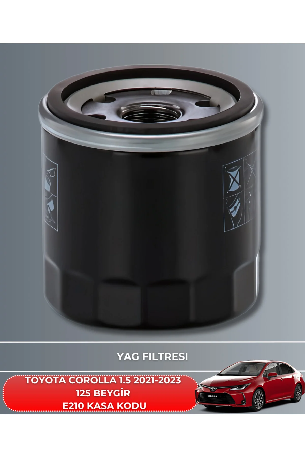 TOYOTA COROLLA 1.5 2021-2022-2023 125 BEYGİR HAVA YAĞ POLEN FİLTR