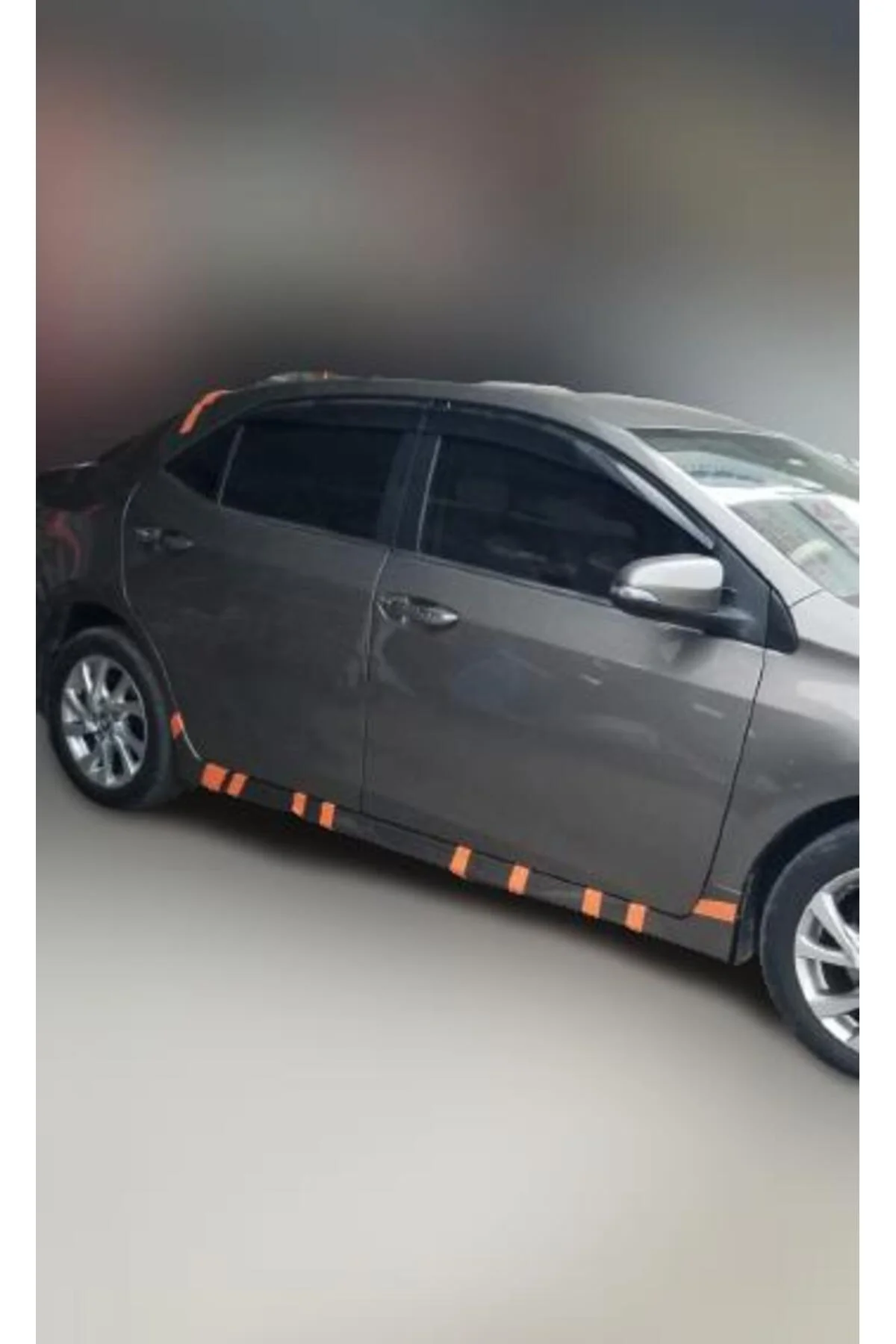 TOYOTA COROLLA 2013-2019 ASTARLI DÜZ YAN MARŞPİYEL