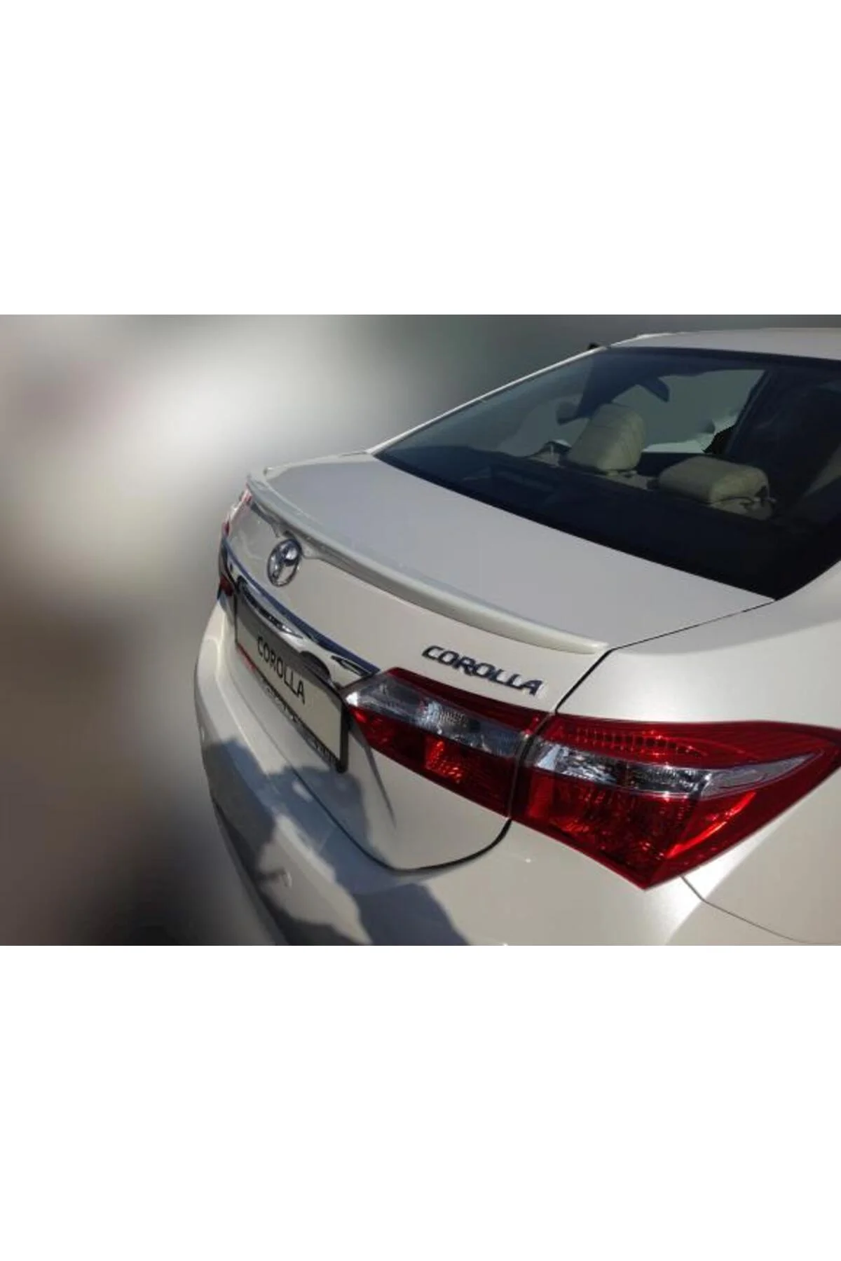 TOYOTA COROLLA 2013-2019 ASTARLI İNCE ANATOMİK SPOİLER