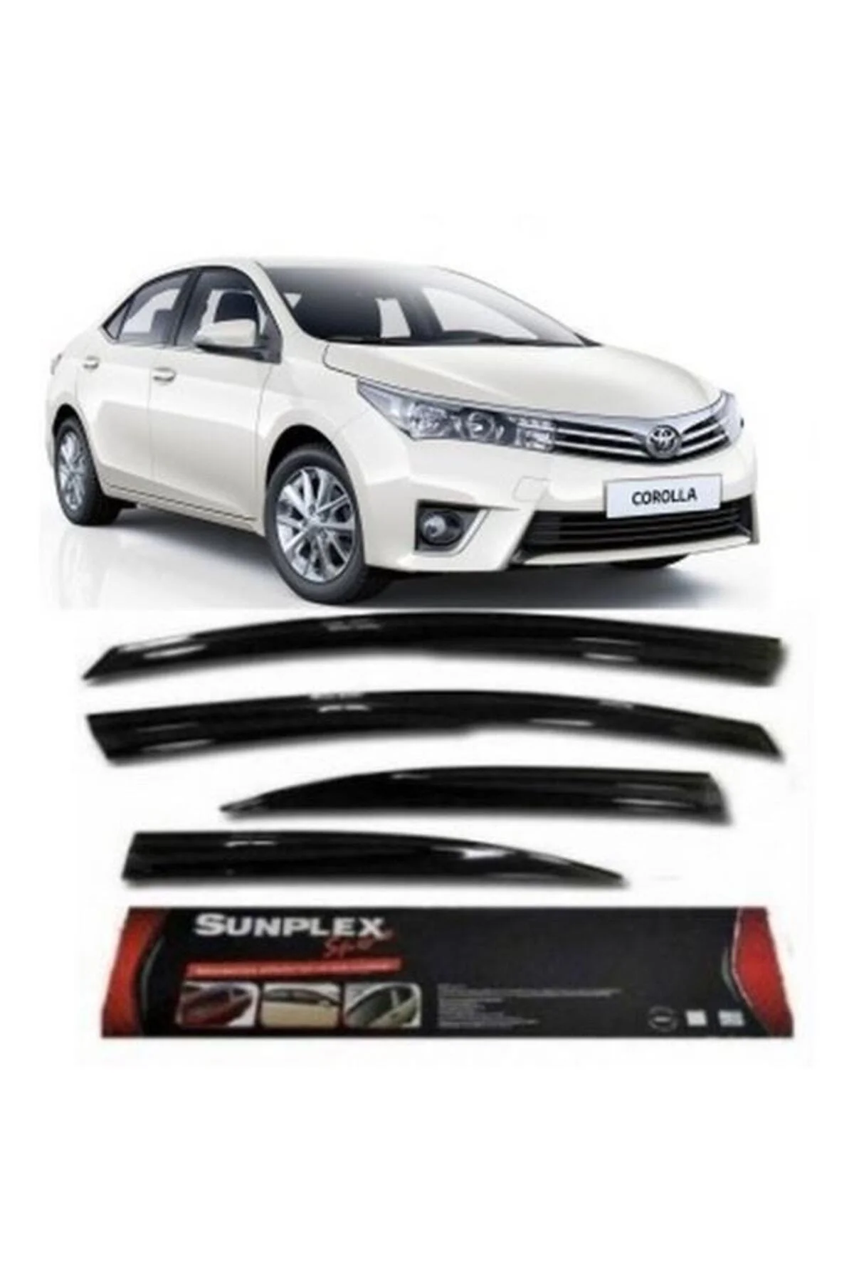 Toyota Corolla 2013-2018 4lü Cam Rüzgarlığı