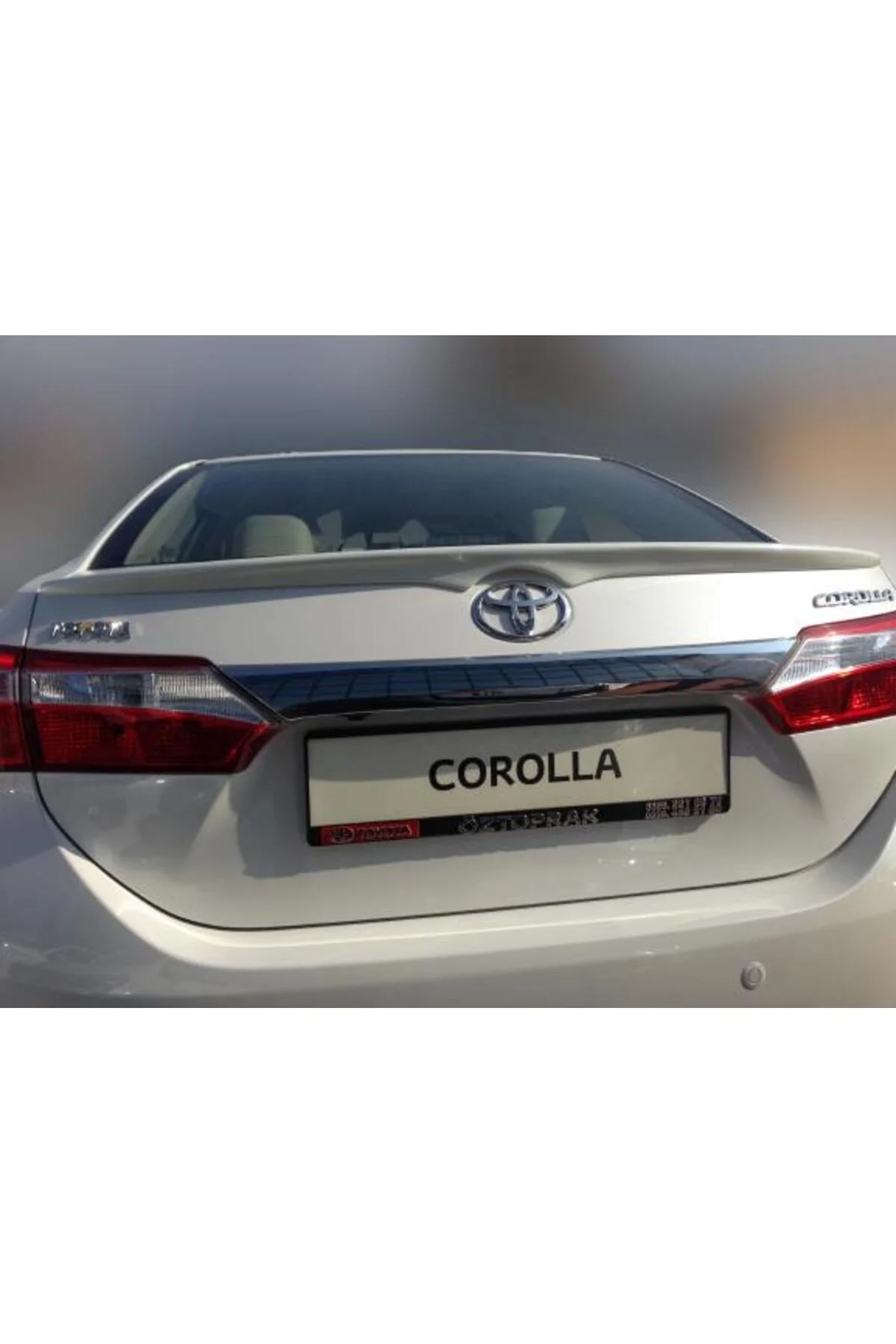TOYOTA COROLLA 2013-2019 ASTARLI İNCE ANATOMİK SPOİLER