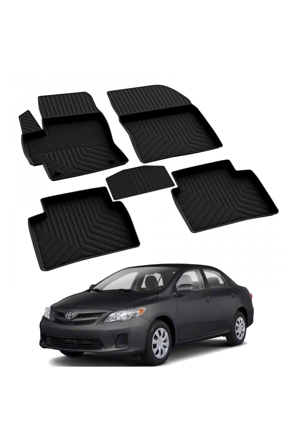 TOYOTA COROLLA 2019-SEDAN 2019-2024 Model Yılları İçin Uyumlu Yeo 4D Havuzlu Paspas Takımı TOYOTA COROLLA 2019-SEDAN 2019-2024 Model Yılları İçin Uyumlu Yeo 4D Havuzlu Paspas Takımı