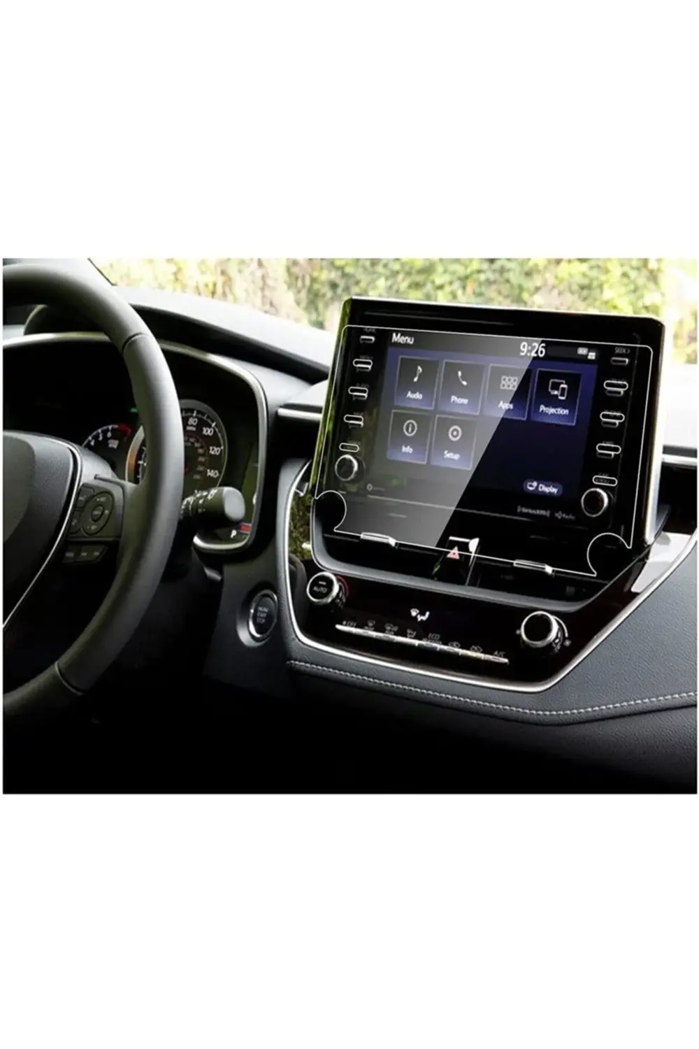 Toyota Corolla 2020 2021 Model 8" Navigasyon Nano Ekran Koruyucu