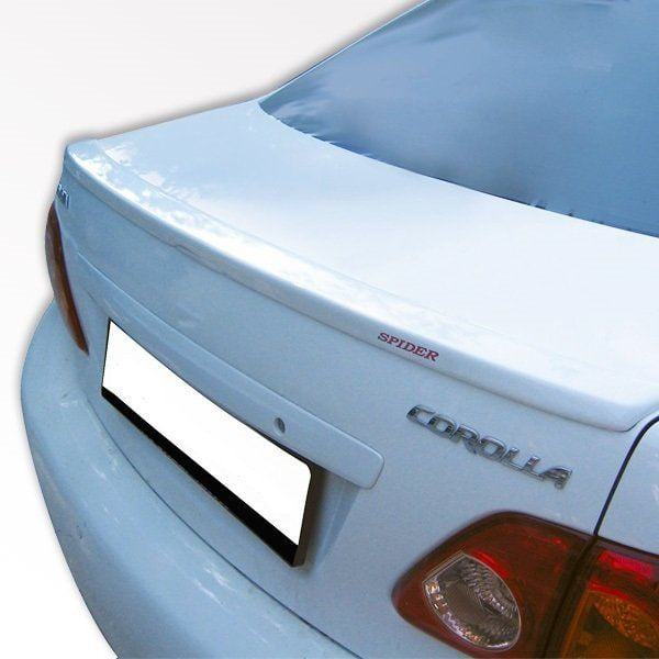 Toyota Corolla Uyumlu Spoiler 2008 Ve Sonrası Bagaj Gt Beyaz Boya