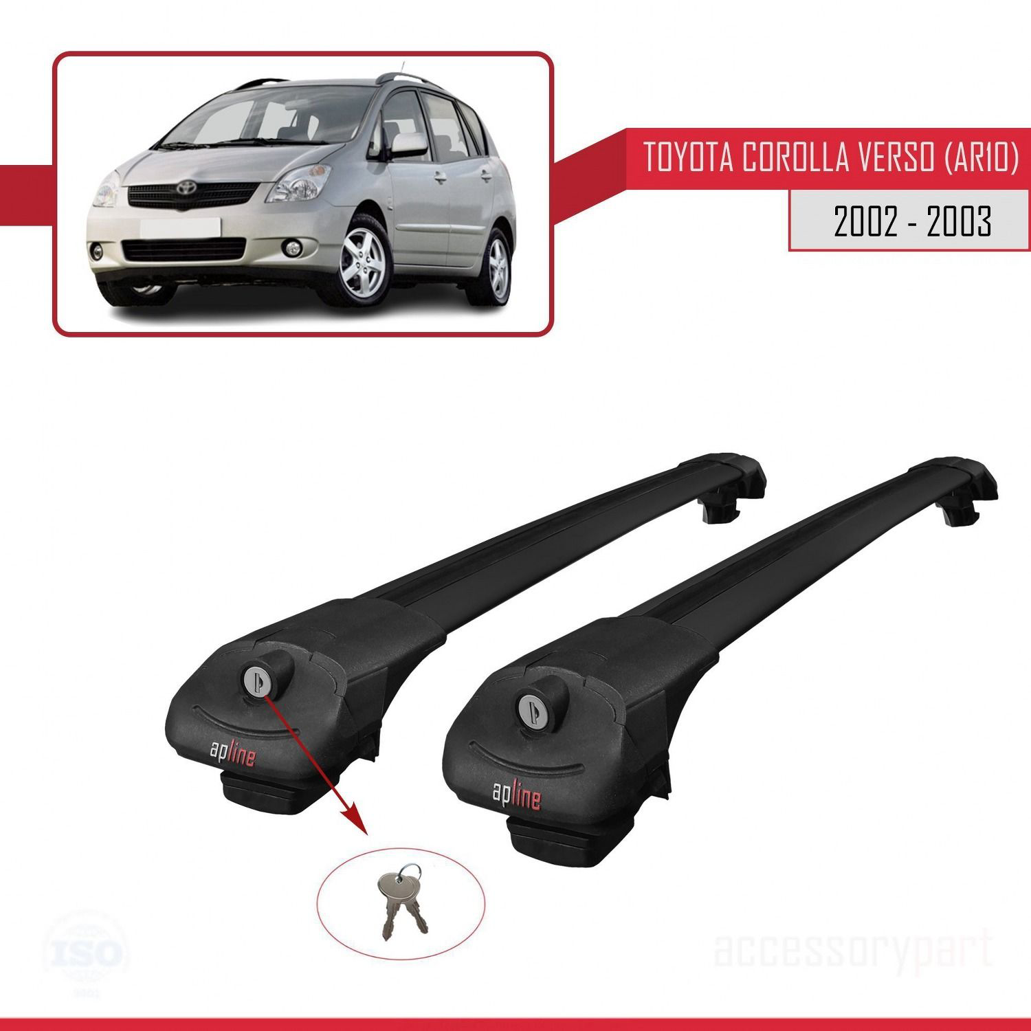 Toyota Corolla Verso (AR10) 2002-2003 Arası ile uyumlu ACE-1 Ara 
