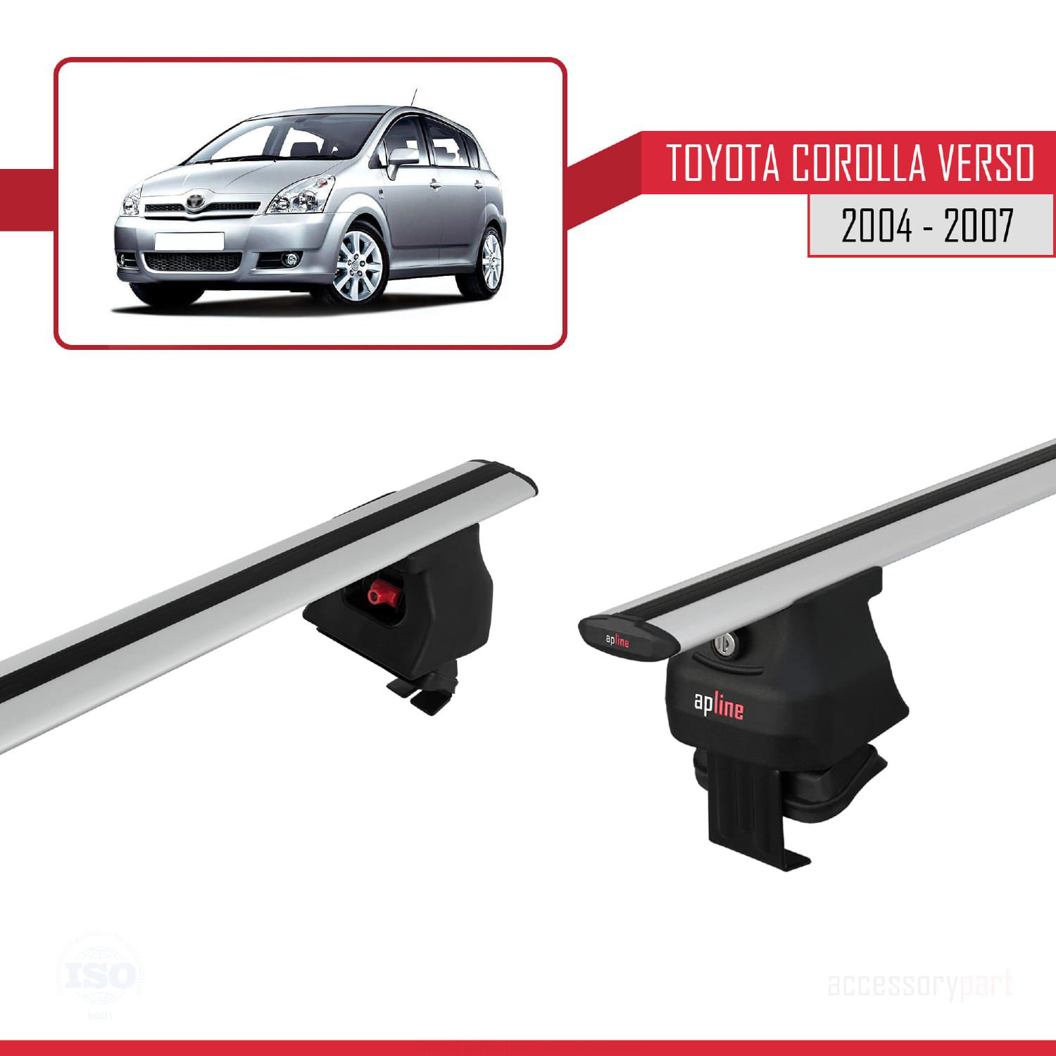 Toyota Corolla Verso 2004-2007 Arası ile uyumlu ACE-4 Ara Atkı Ta