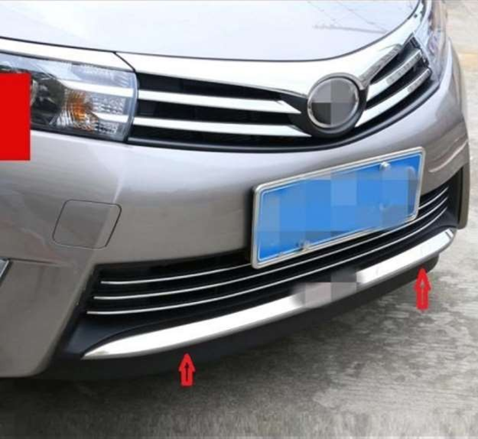 Toyota Corolla Uyumlu 2013 2018 Ön Tampon Alt Koruma Krom Parça Toyota Corolla Uyumlu 2013 2018 Ön Tampon Alt Koruma Krom Parça