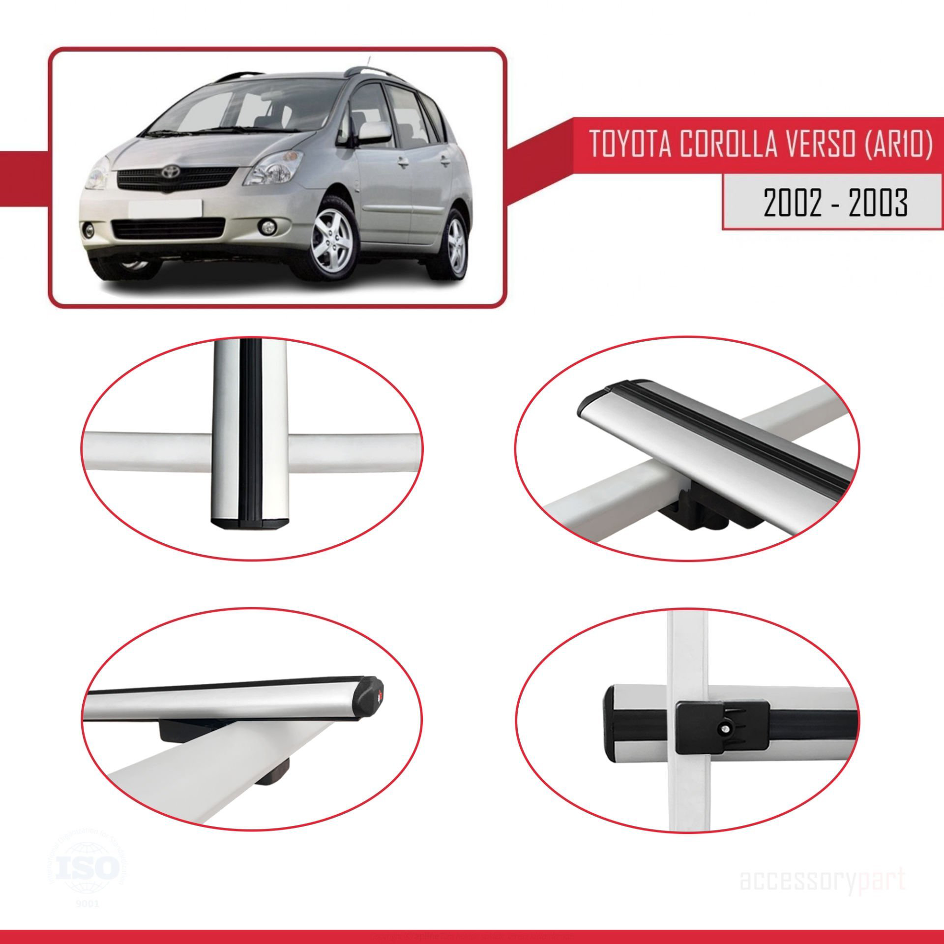Toyota Corolla Verso (AR10) 2002-2003 Arası ile uyumlu Basic Mode