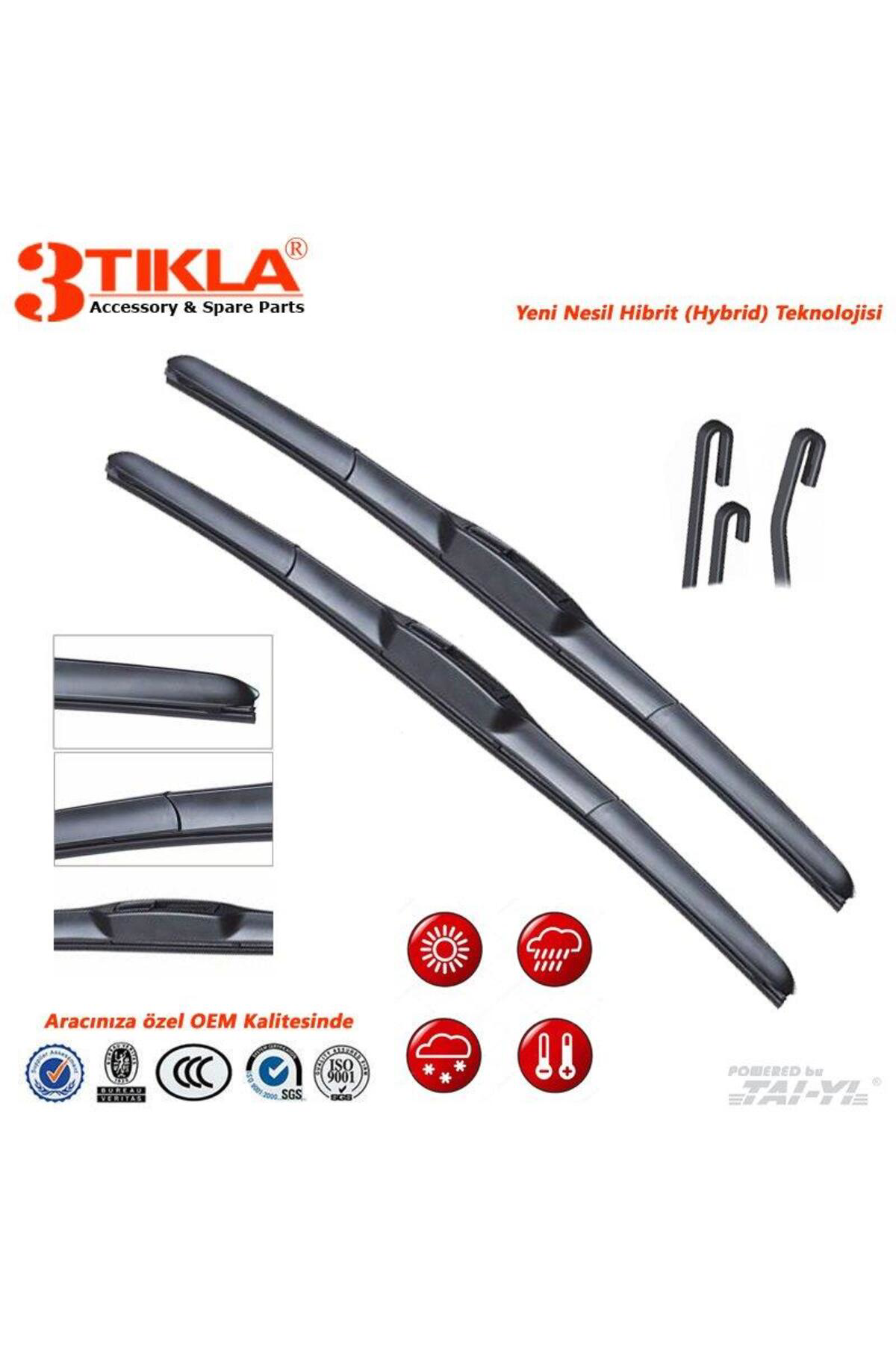 Toyota Corolla Hibrit Silecek Takımı (2019-2023) 700 mm + 350 mm