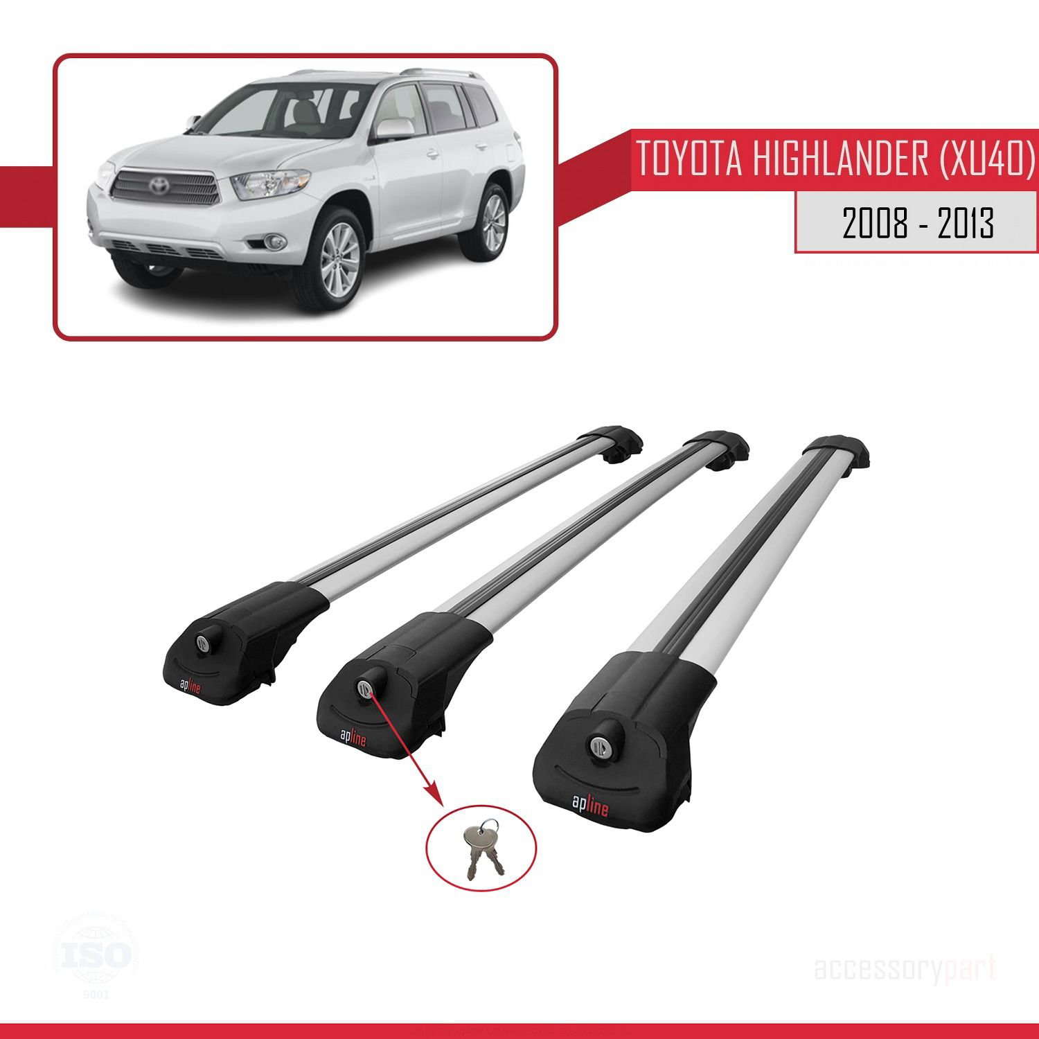 Toyota Highlander (XU40) 2008-2013 Arası ile uyumlu ACE-1 Ara Atk