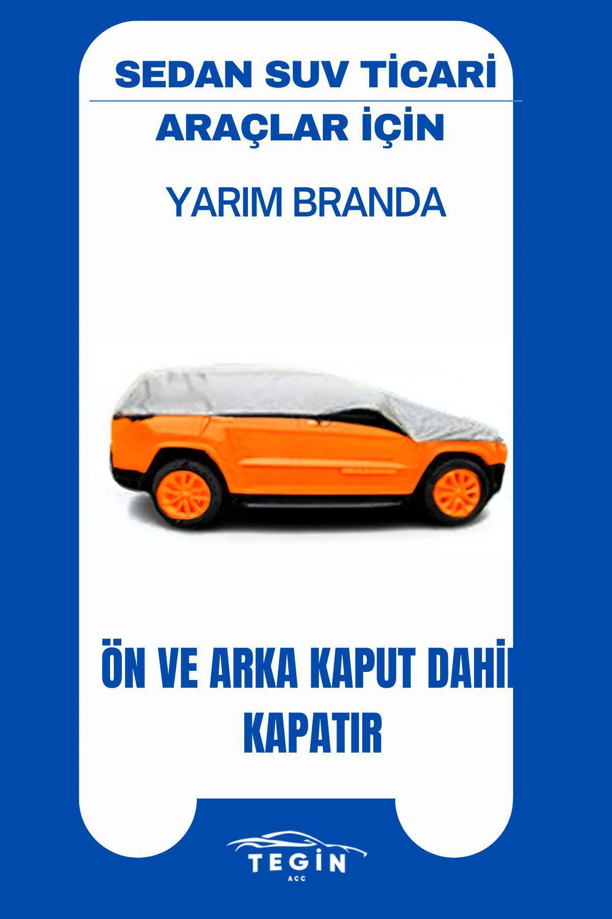 Toyota  Hilux 2015 Ve Sonrası Pickup Truck Uyumlu SolarBlock Yarım Araba Brandası