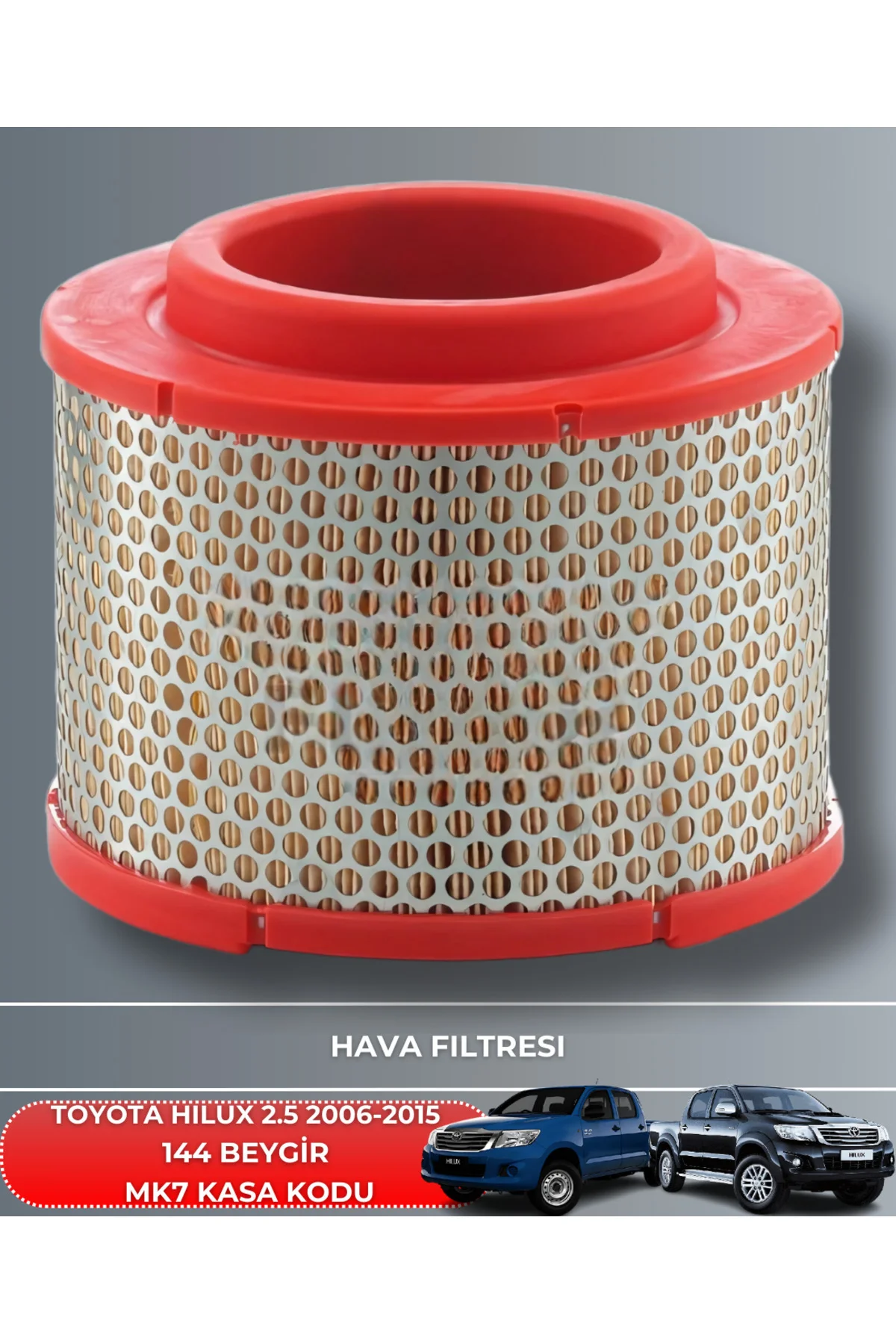 TOYOTA HILUX 2.5 2006-2014 144 HAVA YAĞ POLEN FİLTRE SETİ(YAĞSIZ)