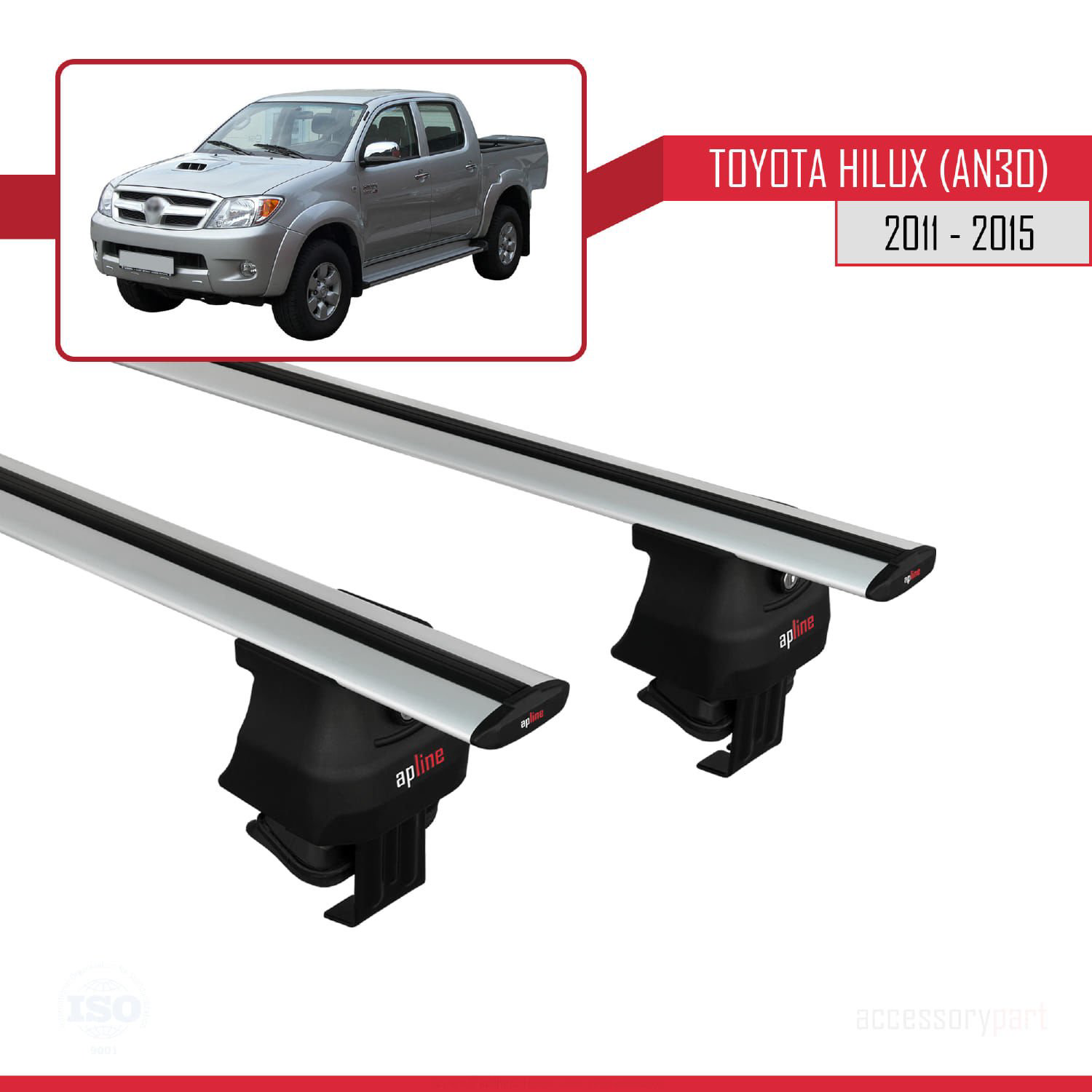 Toyota Hilux (AN30) 2011-2015 Arası ile uyumlu ACE-4 Ara Atkı Tav