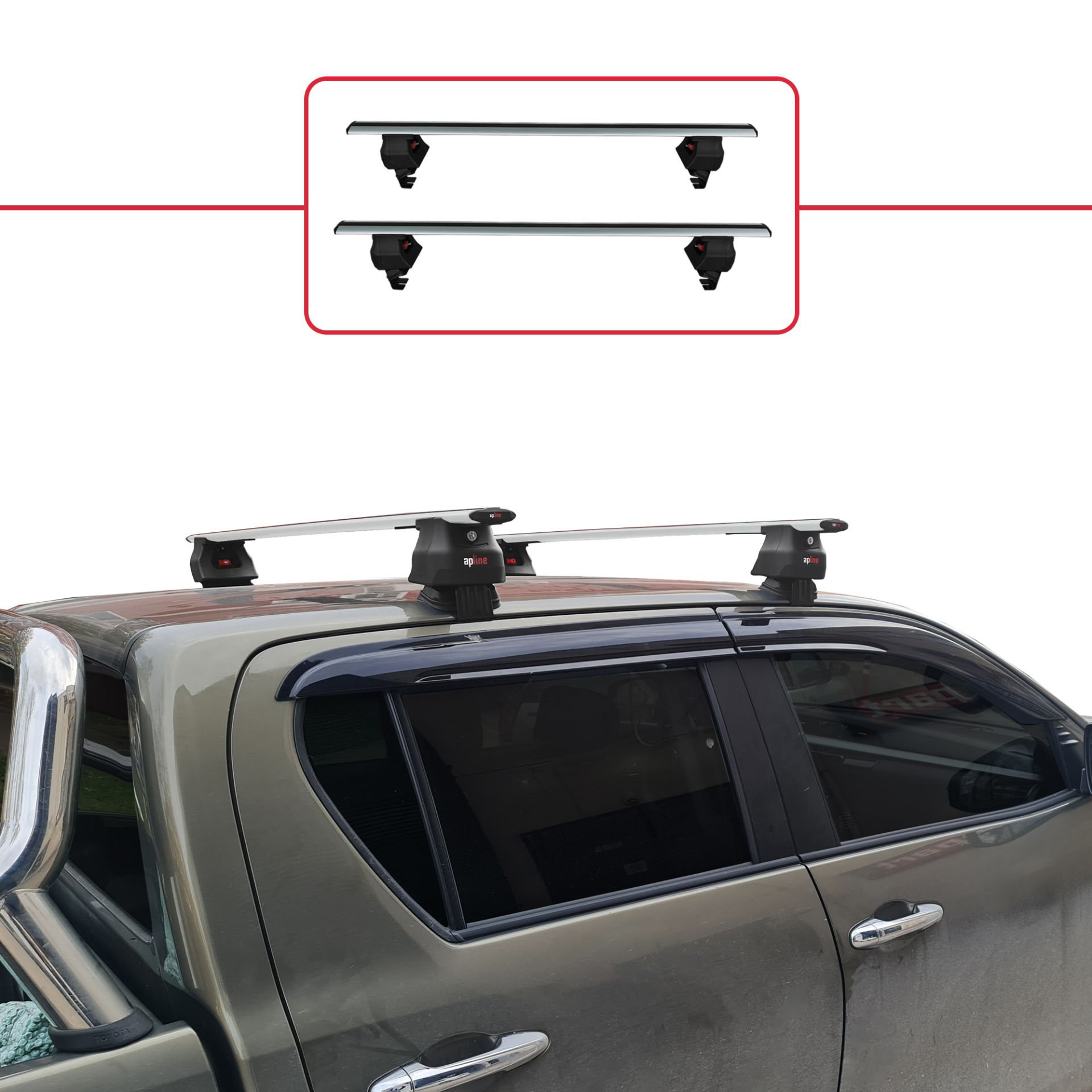 Toyota Hilux (AN130) 2015 ve Sonrası ile uyumlu ACE-4 Ara Atkı Ta