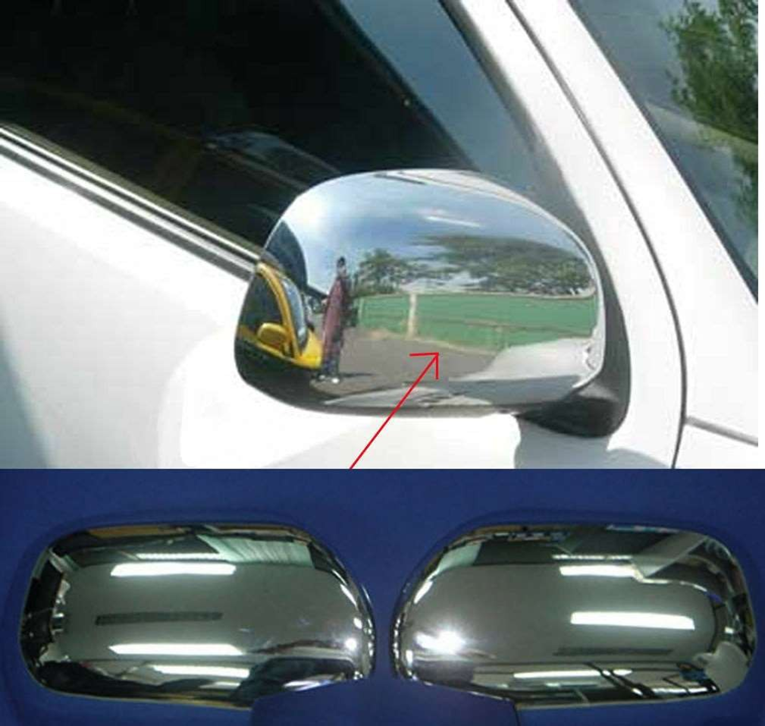 Drs Tuning Toyota Hilux Uyumlu Vigo 2005 2011 Ayna Kapağı Abs Krom Parça