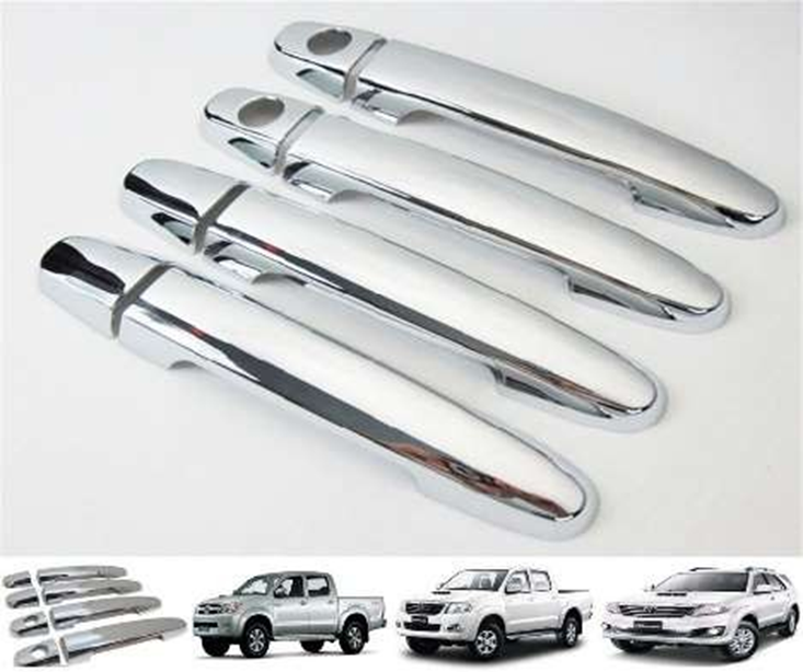 Drs Tuning Toyota Hilux Uyumlu Vigo 2005 2015 Kapı Kolu Abs Krom Parça