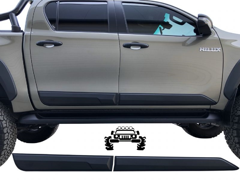 Toyota Hilux Uyumlu Gövde Kaplama Yan Kapı Koruma 2015 / 2022 Par