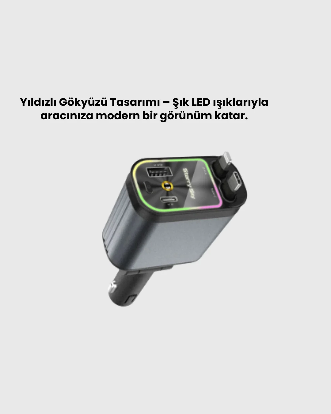 Toyota, Honda, Nissan, Hyundai Araçlar için Çoklu Port Araç Şarj Cihazı Yeni Nesil